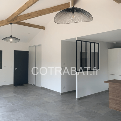 Construction maison charpente traditionnelle leognan cotrabat 22