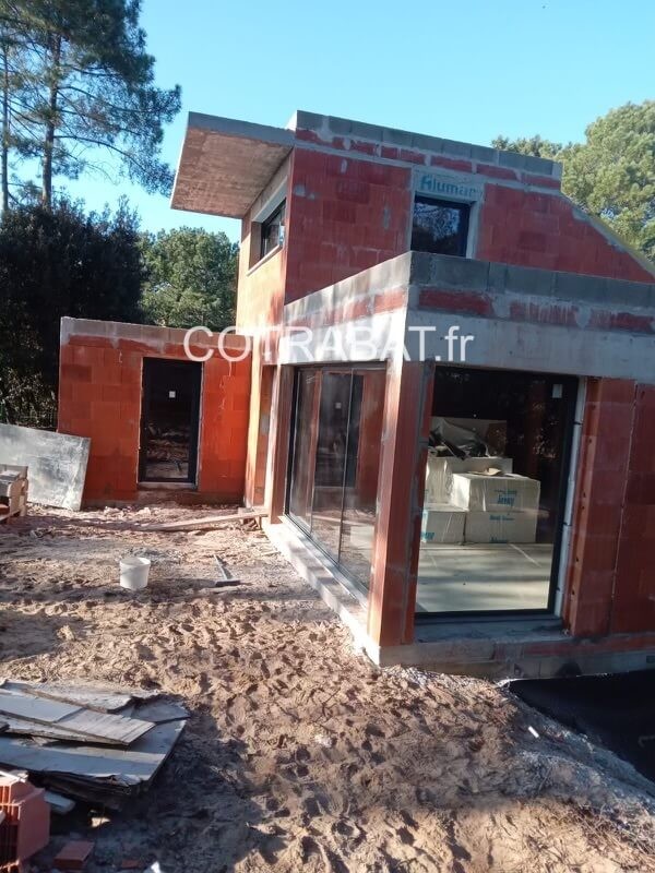 Construction villa architecte carcans cotrabat 8