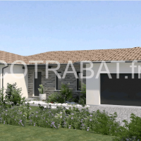 Plan 3D villa Leognan