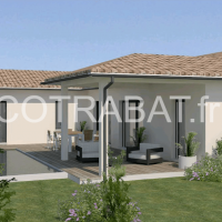 Plan 3D villa Leognan