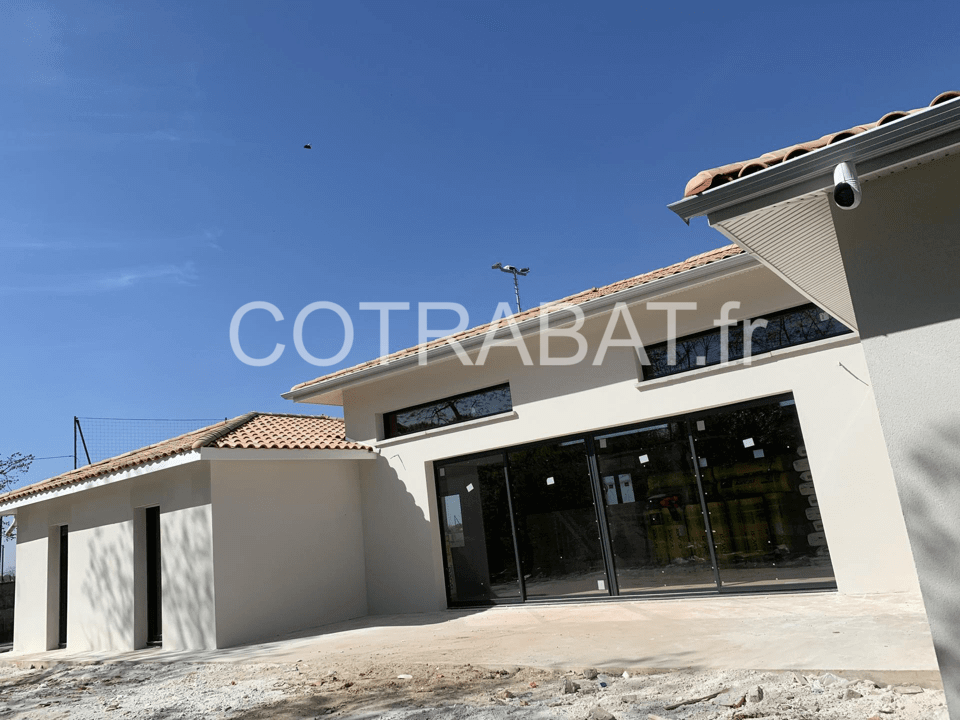Construction maison contemporaine bordeaux cotrabat
