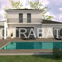 Plan 3D maison architecte Latresne