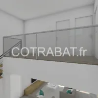 Plan 3D maison architecte Latresne