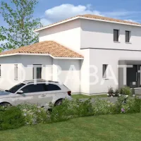 Plan 3D maison architecte Latresne