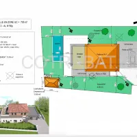 Plan 3D maison architecte Leognan