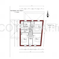 Plan 3D maison Bruges