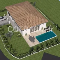 Plan 3D maison Creon