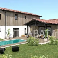 Plan 3D maison Eysines