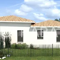 Plan 3D maison Lanton