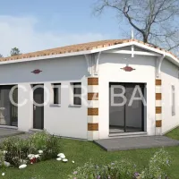 Plan 3D maison Lanton