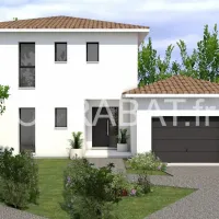 Plan 3D maison Saint Aubin de Medoc