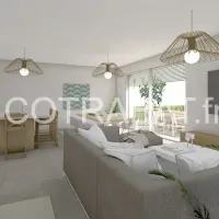 Plan 3D maison Saint Medard