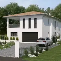 Plan 3D maison Sauterne