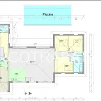 Plan 3D villa Camblanes