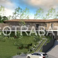 Plan 3D villa Carcans