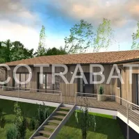 Plan 3D villa Carcans