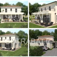 Plan 3D villa Carignan