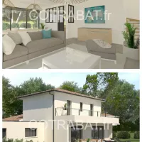 Plan 3D villa Carignan