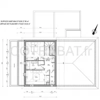 Plan 3D villa Carignan