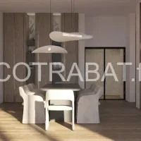 Plan 3D villa Pessac