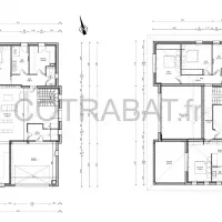 Plan 3D maison Sauterne
